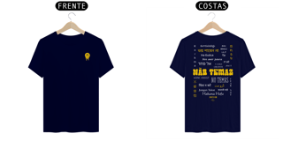 Nome do produto T-Shirt Unissex 21 Idiomas | Coleção Não Temas