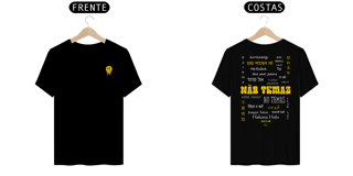 Nome do produto T-Shirt Unissex 21 Idiomas | Coleção Não Temas