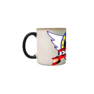 Nome do produto sonic caneca 