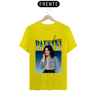 Nome do produto Camiseta Unissex Laura Pausini Azul - clara