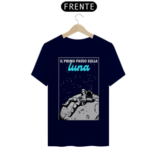Nome do produto Camiseta Unissex Il Primo Passo Sulla Luna desenho