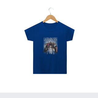 Nome do produto Camiseta Infantil Laura Pausini 30 anos