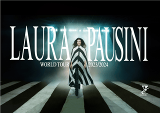 Pôster Laura Pausini World Tour 2023/2024