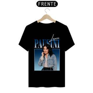 Nome do produto Camiseta Unissex Laura Pausini Azul - escura
