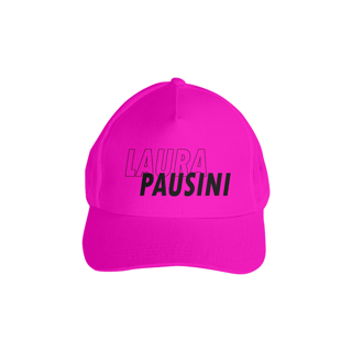 Nome do produto Boné Laura Pausini - logo preta
