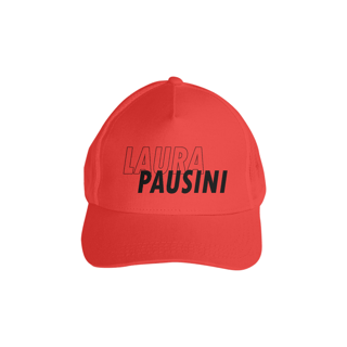Nome do produto Boné Laura Pausini - logo preta