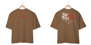 Nome do produto Oversized Nascido Para o Combate - Não Seja Fraco