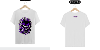 Nome do produto Camiseta Gengar Simples
