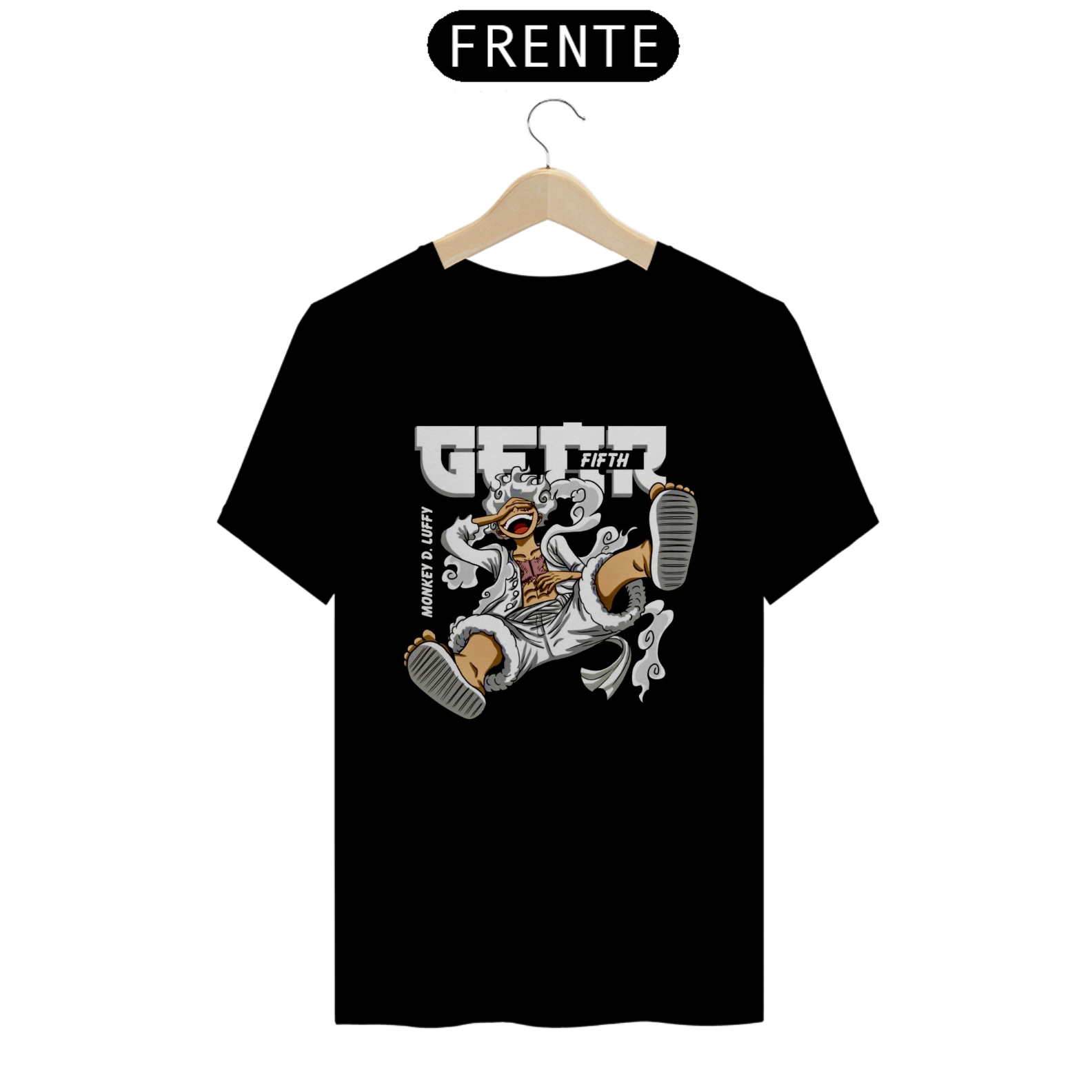 Camiseta Luffy Gear 5 One Piece