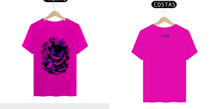 Nome do produto Camiseta Gengar Simples