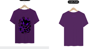 Nome do produto Camiseta Gengar Simples