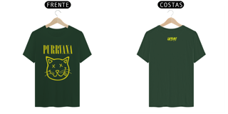 Nome do produto Camiseta Paródia Gatos Nirvana