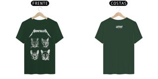Nome do produto Camiseta Paródia Gatos Metallica