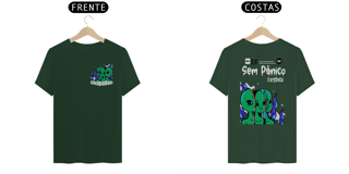Nome do produto Camiseta ''Sem pânico!'' Aliens