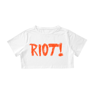 Nome do produto Cropped Riot!