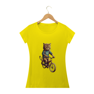 Nome do produto Camiseta Gato de Bike