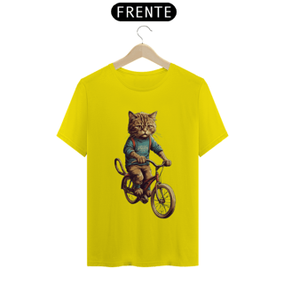 Nome do produto Camiseta Quality - Gato Ciclista