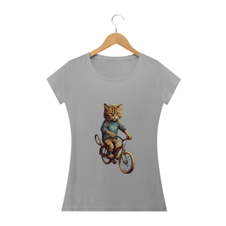 Nome do produto Camiseta Gato de Bike