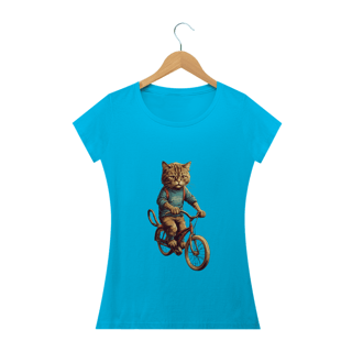 Nome do produto Camiseta Gato de Bike