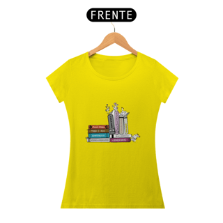 Nome do produto Camiseta Feminina Baby Long Biblioteca Nacional
