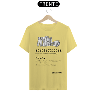 Nome do produto Camiseta Estonada Abibliophobia