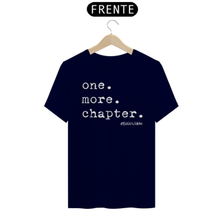 Nome do produto Camiseta One More Chapter