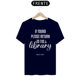Nome do produto Camiseta Return To The Library