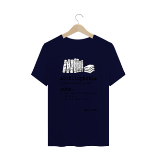 Nome do produto Camiseta Plus Size Abibliophobia