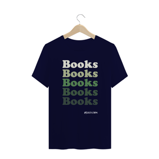 Nome do produto Camiseta Plus Size Books