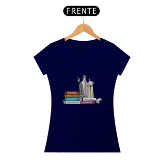 Nome do produto Camiseta Feminina Baby Long Biblioteca Nacional