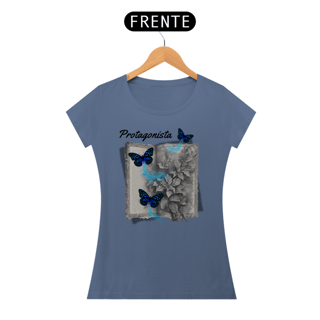 Nome do produto Camiseta Baby Long estonada Protagonista