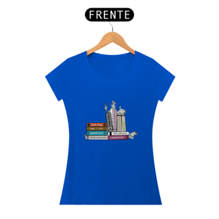 Nome do produto Camiseta Feminina Baby Long Biblioteca Nacional