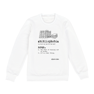 Moletom Abibliophobia