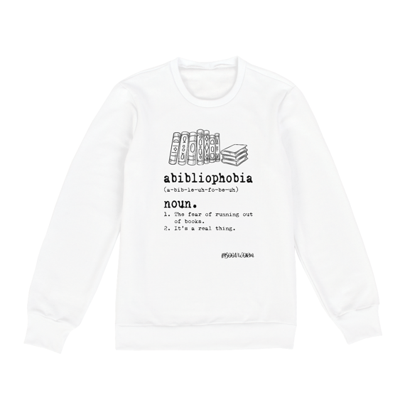 Moletom Abibliophobia
