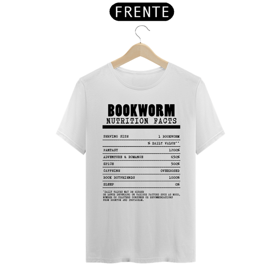 Camiseta Nutrition Facts