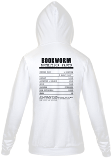 Moletom com Zíper Nutrition Facts