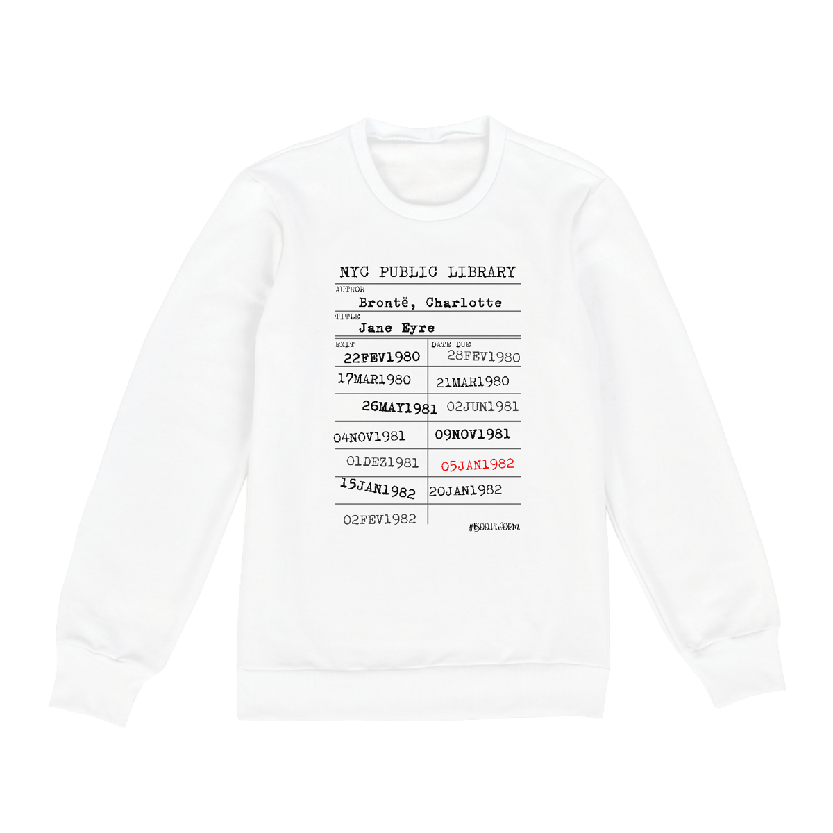 Nome do produto: Moletom NYC Public Library