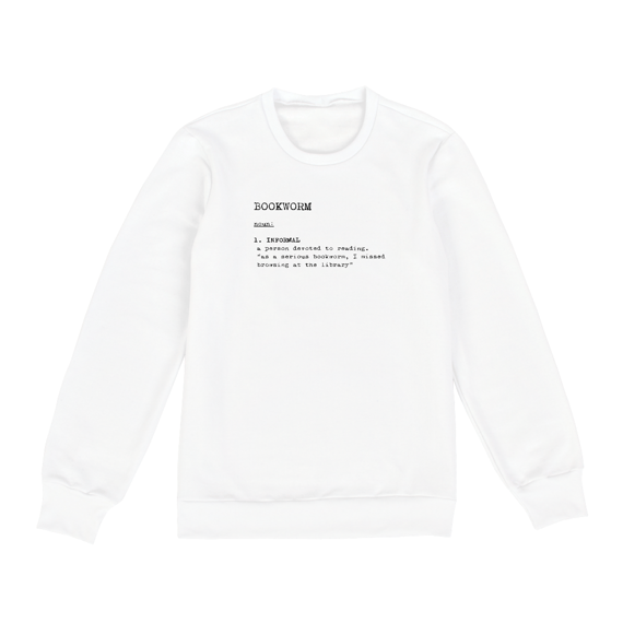 Moletom Bookworm noun