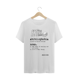 Nome do produto Camiseta Plus Size Abibliophobia