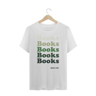 Nome do produto Camiseta Plus Size Books