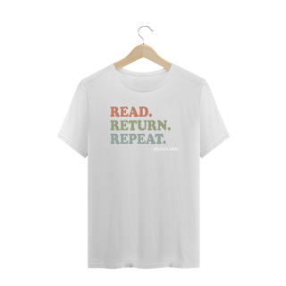 Nome do produto Camiseta Plus Size Read Return Repeat