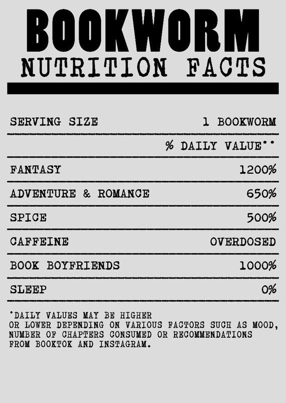 Pôster Bookworm Nutrition 