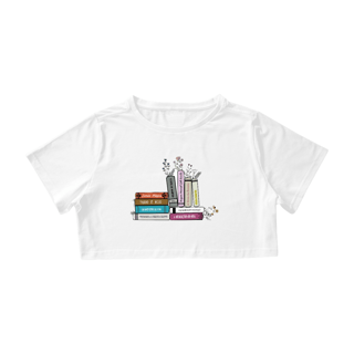 Nome do produto Camiseta Cropped Biblioteca Nacional