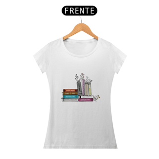 Nome do produto Camiseta Feminina Baby Long Biblioteca Nacional