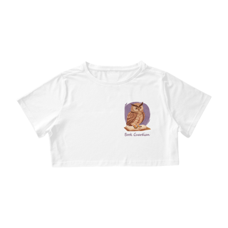 Nome do produto Camiseta Cropped Book Guardin (Guardião do livro)