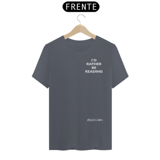 Nome do produto Camiseta ID Rather Be Reading
