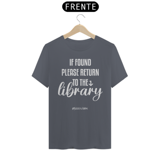Nome do produto Camiseta Return To The Library