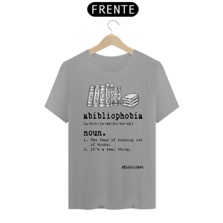 Nome do produto Camiseta Abibliophobia