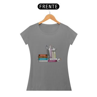 Nome do produto Camiseta Feminina Baby Long Biblioteca Nacional
