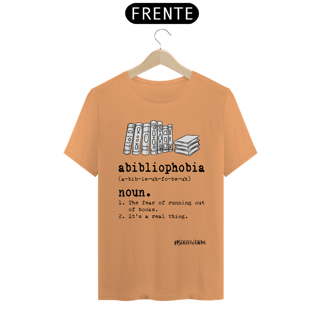Nome do produto Camiseta Estonada Abibliophobia